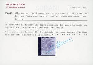 LEGA NAZIONALE TRIESTE 1924 - ... 