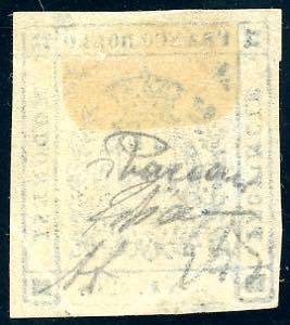 1859 - 20 cent. nero violaceo ... 