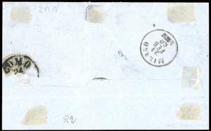 1860 - 20 cent. lilla, tre ... 