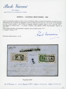 1860 - 20 cent. lilla, tre ... 