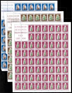 1950 - Tabacco, serie completa (629/631), ... 