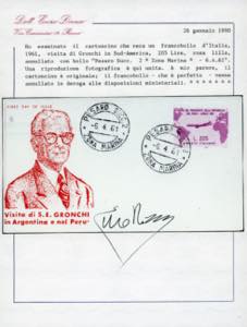 1961 - 205 lire Gronchi rosa ... 
