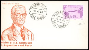 1961 - 205 lire Gronchi rosa (921), ... 