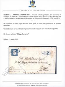 LUZZARA, cartella azzurra punti R1 ... 