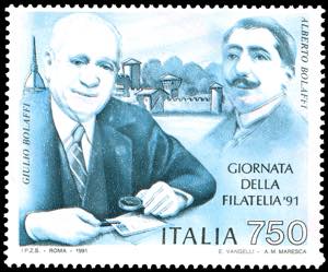 1991 - 750 lire Giornata della Filatelia ... 