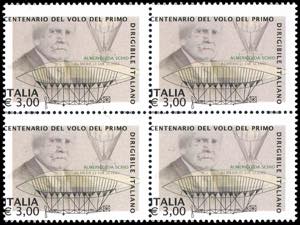 2005 - 3,00 € Dirigibile Italia (2830), ... 