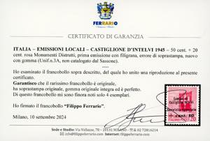 CASTIGLIONE DINTELVI 1945 - 50 ... 