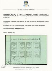 SERVIZIO POSTALE COMUNALE ... 