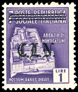 TORINO 1945 - 1 lire Monumenti Distrutti, ... 