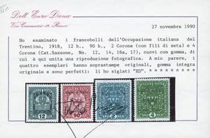 TRENTINO ALTO ADIGE 1918 - Prima ... 