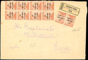 TRENTO E TRIESTE 1922 - 20 cent. su 20 cent. ... 