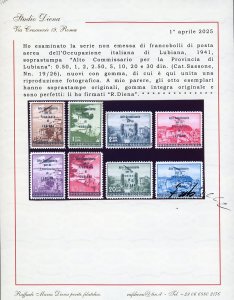 LUBIANA POSTA AEREA 1941 - ... 
