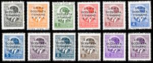 ZONA FIUMANO KUPA 1941 - Soprastampati, ... 