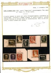 ZONA FIUMANO KUPA 1941 - Imperiale ... 