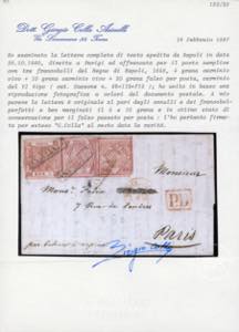 1860 - 20 grana carminio, falso ... 