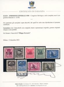 1930 - Congresso Idrologico, serie ... 