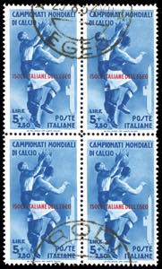 1934 - 5 + 2,50 lire Mondiali di Calcio ... 