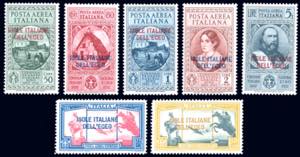 POSTA AEREA 1932 - Garibaldi, serie completa ... 