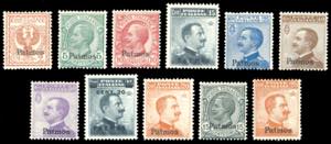 PATMO 1912/22 - Soprastampati, le prime ... 