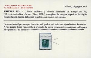 1931 - 50 cent. Vittorio Emanuele ... 