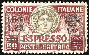 ESPRESSI 1935 - 1,25 lire su 60 cent., ... 