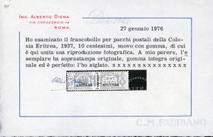 PACCHI POSTALI 1927/37 - Fascio al ... 