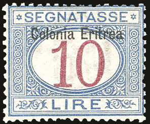 SEGNATASSE 1903 - 10 lire ... 