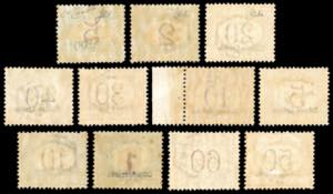 SEGNATASSE 1920/26 - Soprastampati ... 