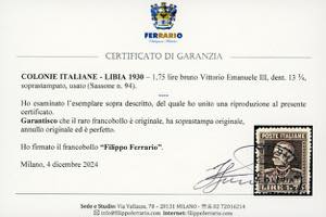 1930 - 1,75 lire bruno Vittorio ... 