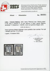 1937 - 5 lire e 10 lire Pittorica, ... 