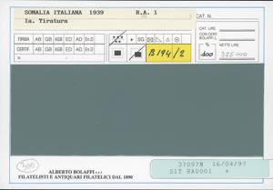 RECAPITO AUTORIZZATO 1939 - 10 ... 