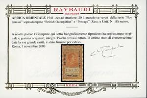 OCCUPAZIONE BRITANNICA AFRICA ... 