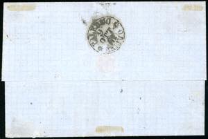 1861 - 5 grana rosso carminio, ... 