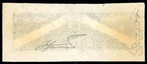 1928 - 20 cent. (3), prova in nero ... 