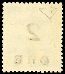 FAROER 1919 - 2 o. su 5 o. verde, ... 