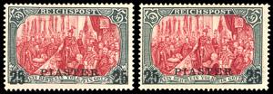 GERMANIA LEVANTE 1900 - 25 pi. su 5 m. ... 