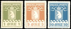 GROENLANDIA PACCHI POSTALI 1905 - Orsi ... 