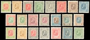 ISLANDA 1907/1918 - Due Re, due serie ... 