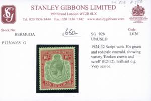 BERMUDA-BRITISH COLONIES 1924/32 - ... 
