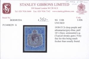 BERMUDA-BRITISH COLONIES 1938 - 2 ... 