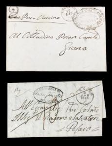 STATO PONTIFICIO SANITA 1837/1867 ... 