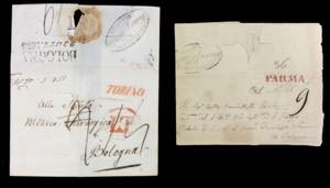 STATO PONTIFICIO SANITA 1837/1867 ... 