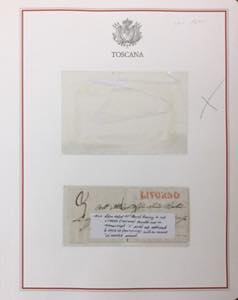 TOSCANA 1809/1861 - Lotto di nove ... 