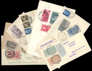 REGNO DITALIA POSTA AEREA 1917/1940 - Sette ... 