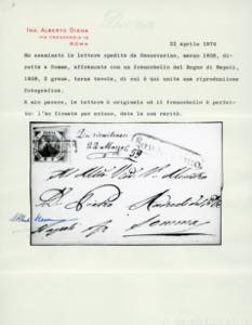 SAN SEVERINO, ovale + annullato ... 