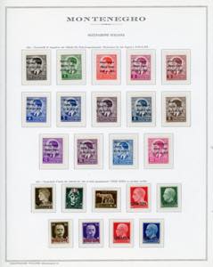 MONTENEGRO 1941/1942 - Insieme di ... 