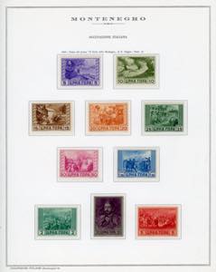 MONTENEGRO 1941/1942 - Insieme di ... 