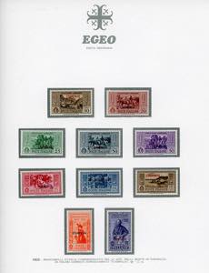 EGEO ISOLE 1932 - Garibaldi, giro ... 