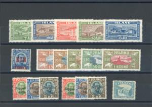 ISLANDA 1902/1934 - Lotto di ... 