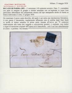 PARMA, lineare su una riga in ... 